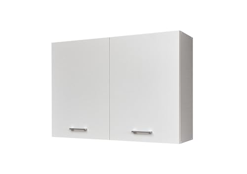 möbelando Hängeschrank >Wow < in Weiß matt - 100x72x31 (BxHxT) von möbelando