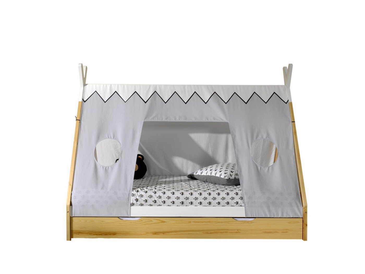 möbelando Hausbett TIPI, 206 x 158,2 x 98 cm (B/H/T) möbelando Hausbett TIPI, 206 x 158,2 x 98 cm (B/H/T) von möbelando