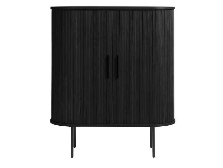 möbelando Highboard Nerja, 100 x 118 x 45 cm (B/H/T), schwarz von möbelando