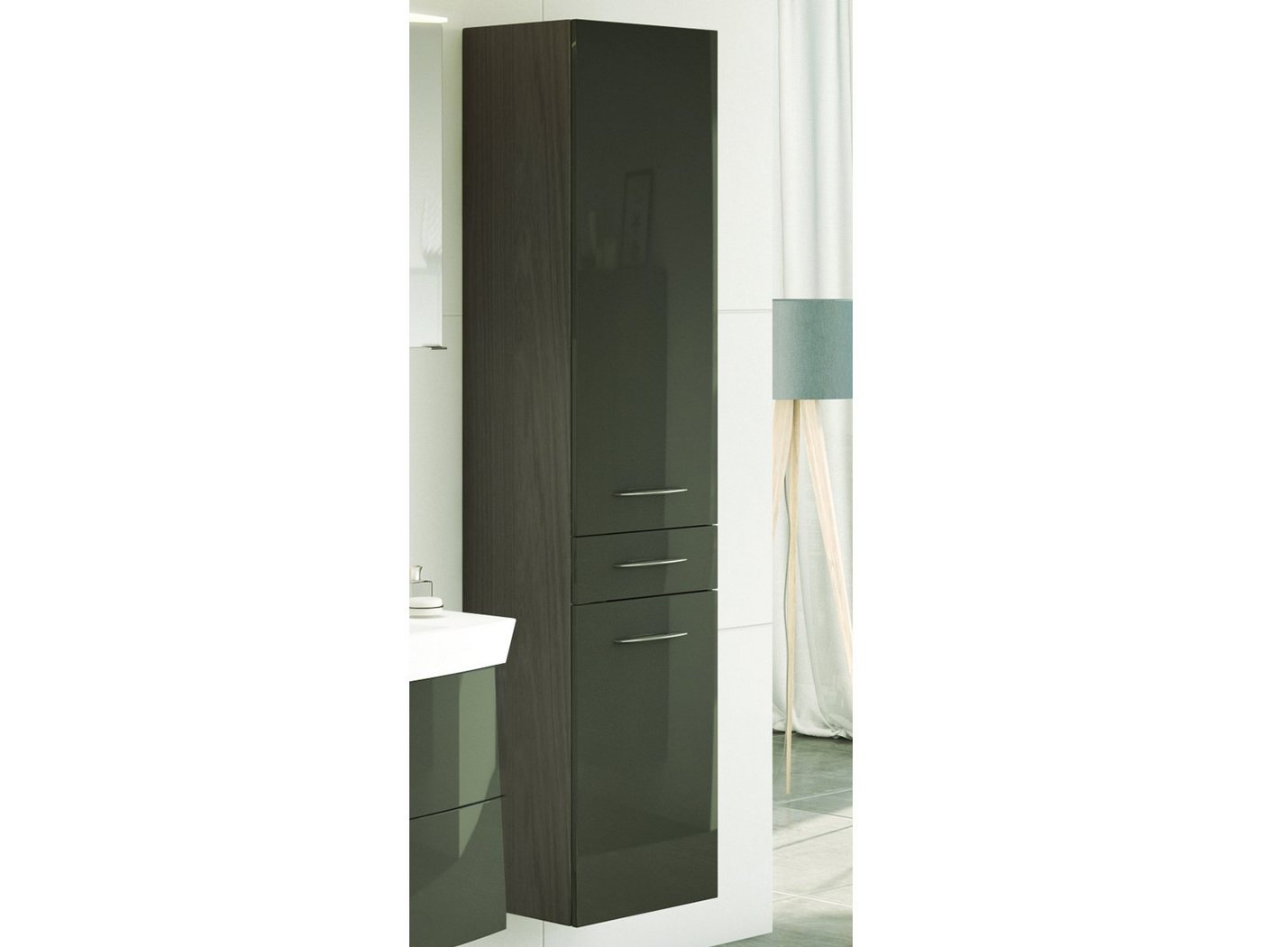 freiraum Seitenschrank Graphit 40 x 180 x 35 cm (B/H/T) von freiraum