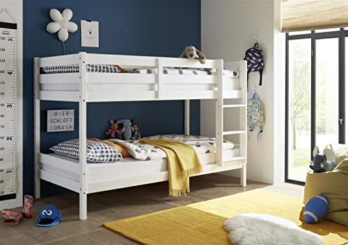 möbelando Kinderbett Jugendbett Bett Kinder Etagenbett Moritz I Kiefer Weiß möbelando Kinderbett Jugendbett Bett Kinder Etagenbett Moritz I Kiefer Weiß von möbelando