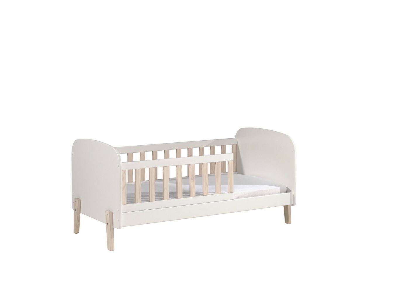 möbelando Kinderbett KIDDY, 147,4 x 68,3 x 77 cm (B/H/T) von möbelando