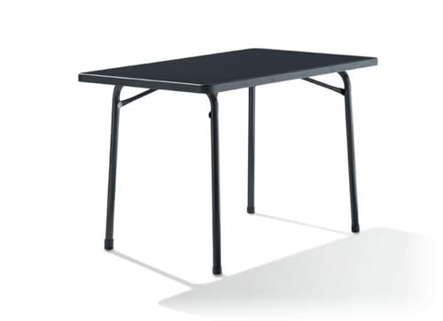 möbelando Klapptisch >220/ G KT< in Schiefer anthrazit, mecalit®-PRO - 115x72x70cm (BxHxT) von möbelando