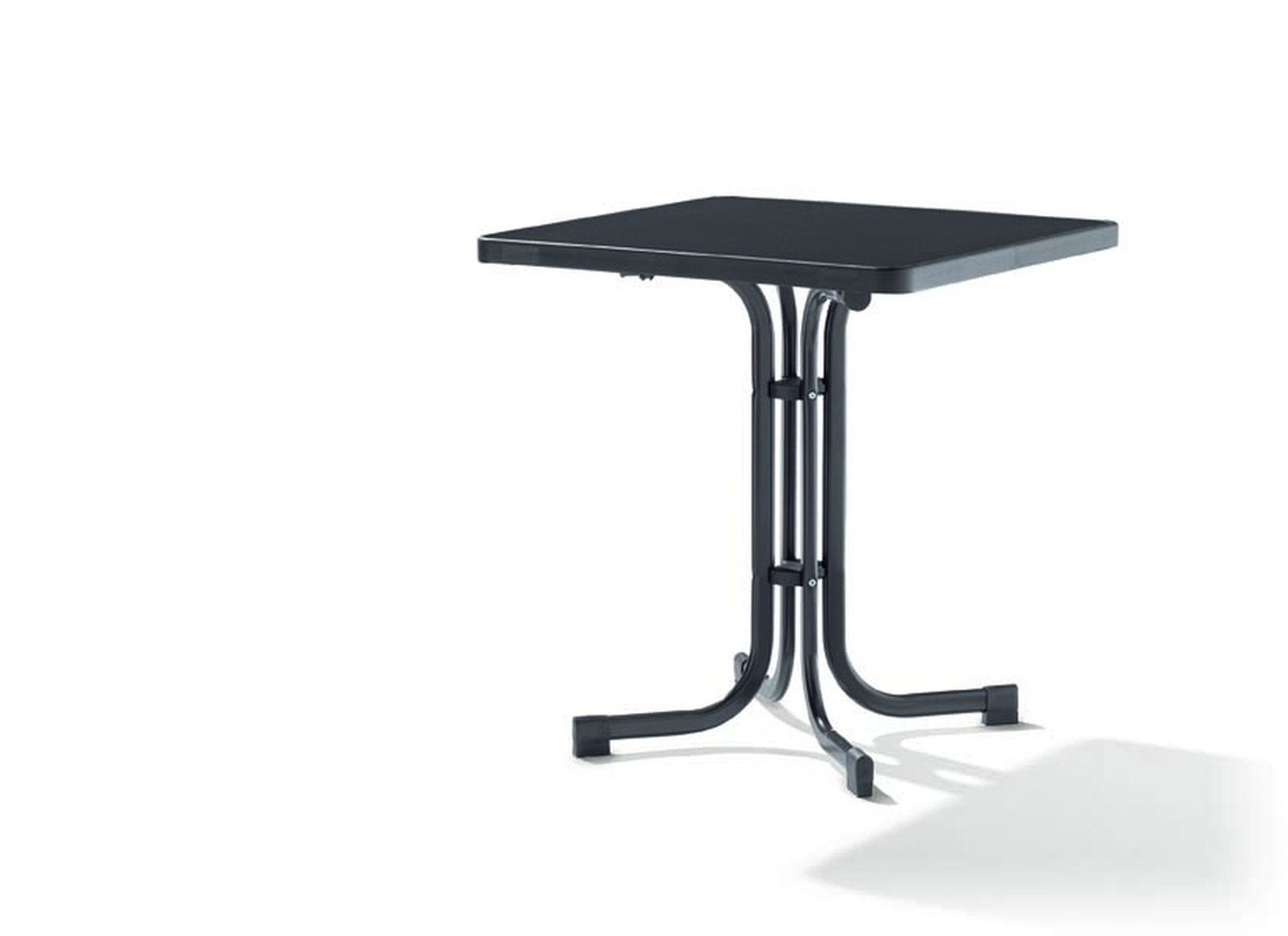 Sieger Gartenmöbel Klapptisch in Schiefer anthrazit, mecalit®-PRO - 69x72x69cm (BxHxT) von Sieger Gartenmöbel