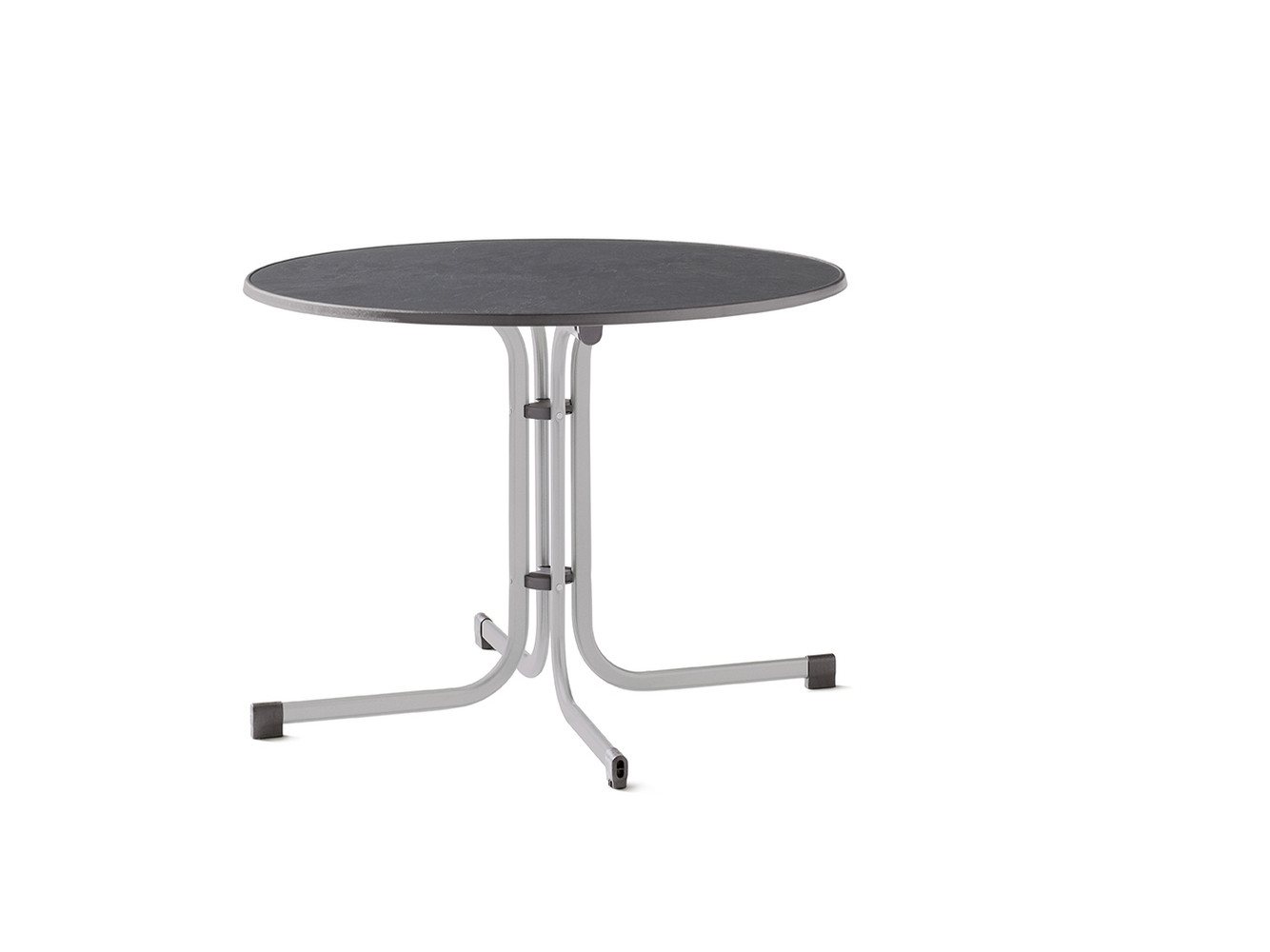 Sieger Gartenmöbel Klapptisch in Schiefer anthrazit, mecalit®-PRO - 72x99cm (HxD) von Sieger Gartenmöbel