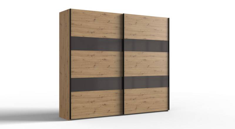 freiraum Kleiderschrank Altona2 (B/H/T: 270x236x65 cm) in Artisan-Eiche-Nachbildung mit 2 Türen und 5 Einlegeböden von freiraum