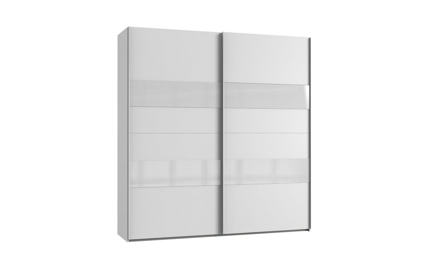 freiraum Kleiderschrank Altona2 (B/H/T: 225x236x65 cm) in Weiß mit 2 Türen und 4 Einlegeböden von freiraum