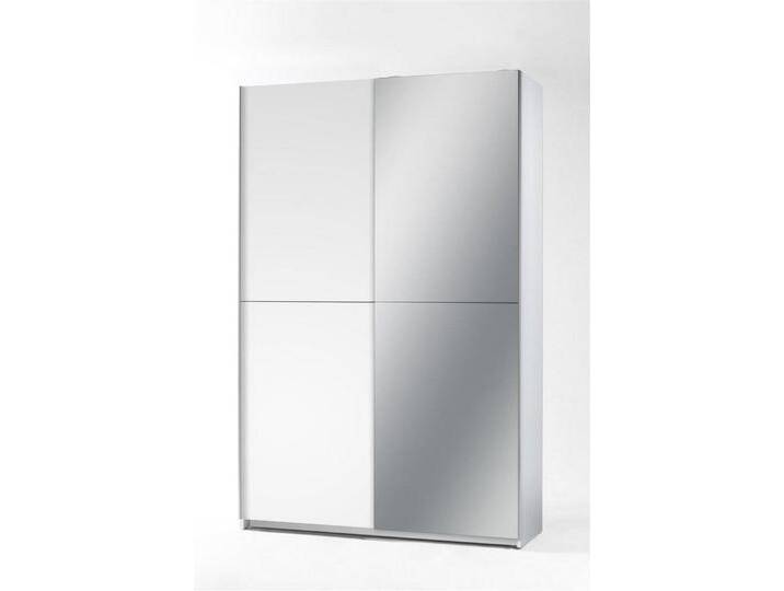 möbelando Kleiderschrank Fred 125 x 196 x 38 cm (B/H/T), weiß von möbelando