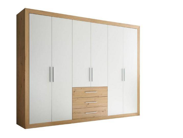 möbelando Kleiderschrank Frieda 289 x 225 x 59 cm (B/H/T) von möbelando