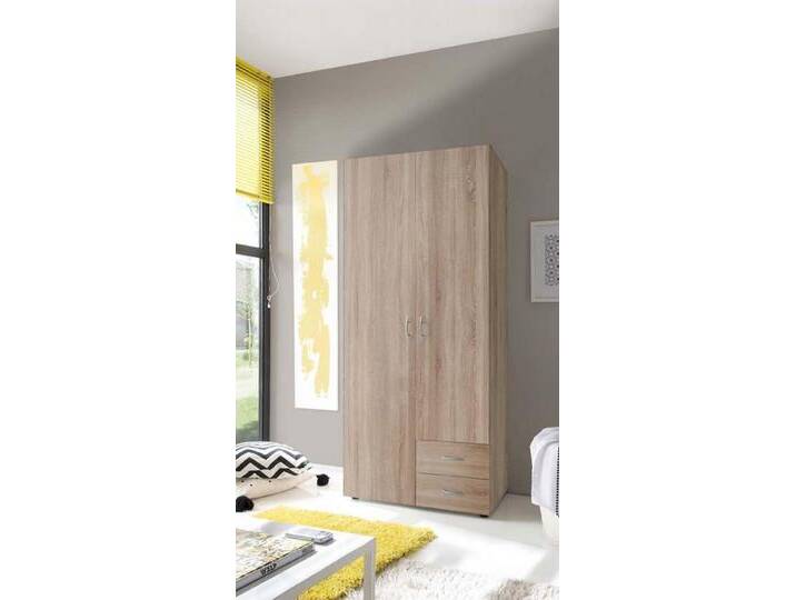 möbelando Kleiderschrank Hamina 81 x 176 x 51 cm (B/H/T) von möbelando