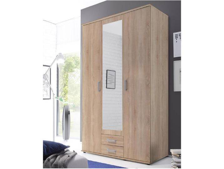 möbelando Kleiderschrank Kitty II 120 x 197 x 53 cm (B/H/T) von möbelando