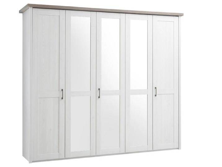 möbelando Kleiderschrank Lebbie 241 x 212 x 62 cm (B/H/T) von möbelando