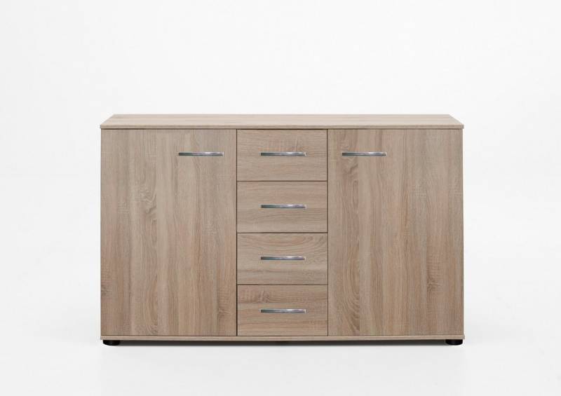 Wimex Kombikommode in EICHE SAEGERAU-NACHBILDUNG - 130x83x41cm (BxHxT) von Wimex