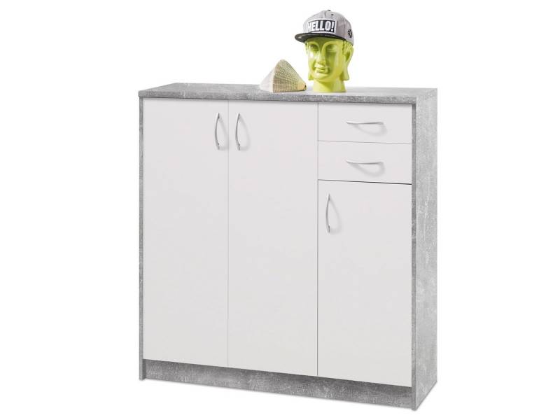 PREISBRECHER Kommode Olli, 109 x 112 x 35 cm (B/H/T) von PREISBRECHER