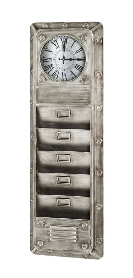möbelando Memoboard in anthrazit, Glas, Metall - 38x120x8x23cm (BxHxTxD) von möbelando