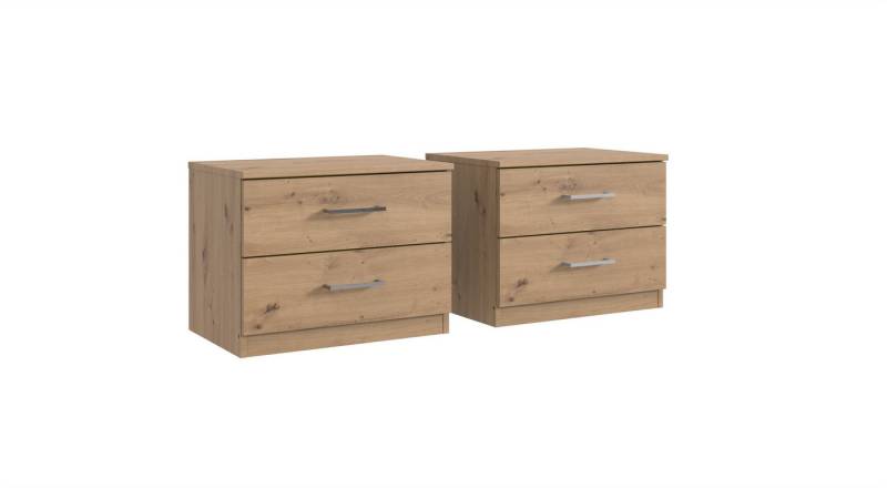 Wimex Nachtschrank (2er-Set) in ARTISAN EICHE NACHBILDUNG - 104x40x38cm (BxHxT) (2er-Set, 2er-Set) von Wimex