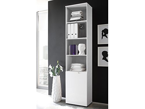 möbelando Regal Aktenregal Bücherregal Holzregal Büroregal Mehrzweckregal Suzette II von möbelando