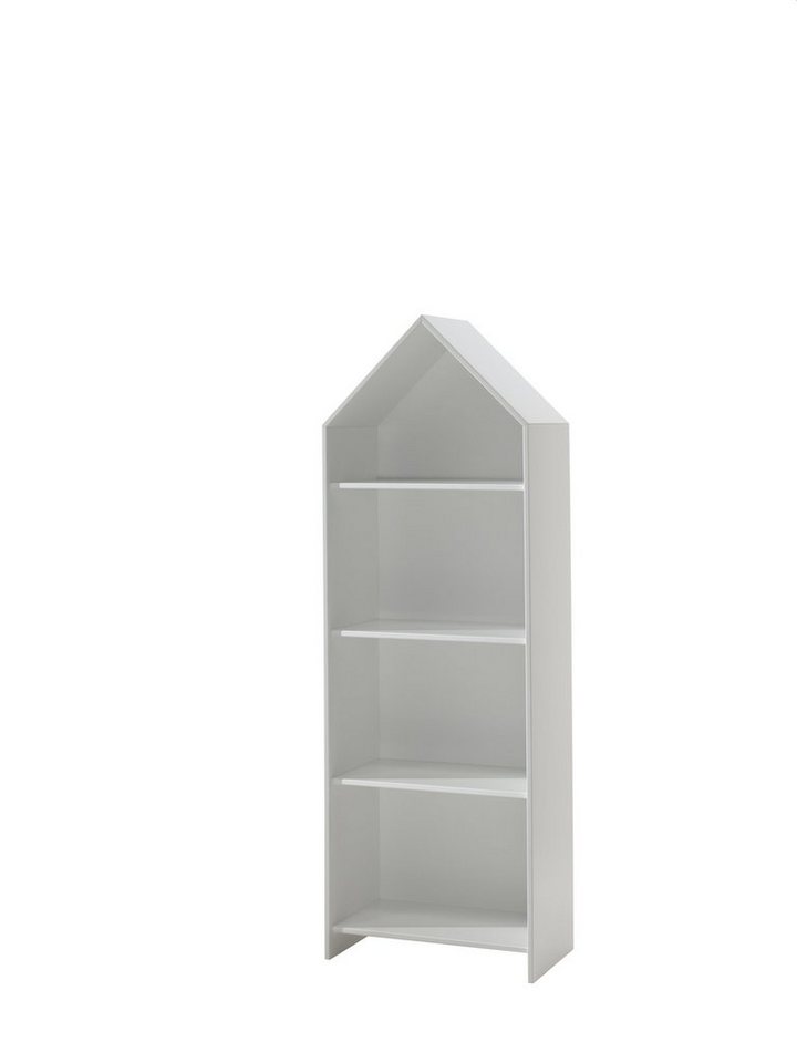 möbelando Regal CASAMI, aus MDF in Weiß. Abmessungen (BxHxT) 57,6x171,3x37 cm von möbelando