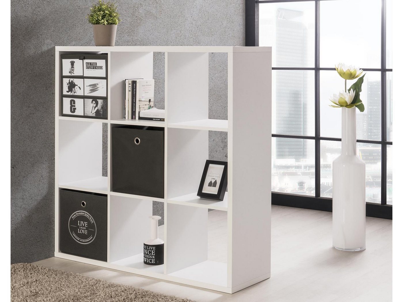 freiraum Regal Mareen, 107 x 107 x 33 cm (B/H/T) freiraum Regal Mareen, 107 x 107 x 33 cm (B/H/T) von freiraum