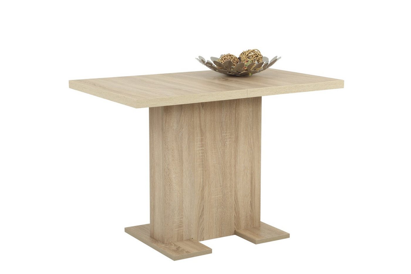 PREISBRECHER Säulen-Esstisch Köln, in Sonoma Eiche. Abmessungen (BxHxT) 150x76x70 cm von PREISBRECHER