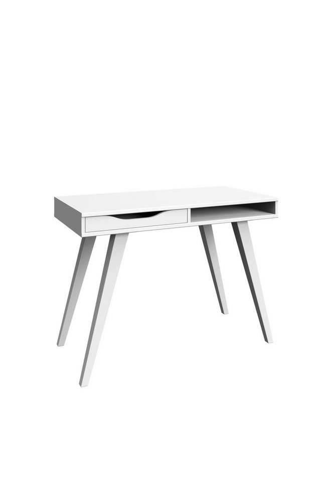 freiraum Schminktisch Dressertable (BxHxT: 101x75x50 cm), in WEISS mit einer Schublade von freiraum