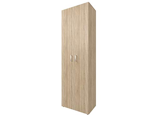 möbelando Schrank Beistellschrank Ordnerschrank Standschrank Büroschrank Trio 5" Sonoma/Eiche von möbelando