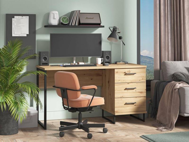FORMA IDEALE Schreibtisch 137,5 x 75 x 56 cm (B/H/T) von FORMA IDEALE