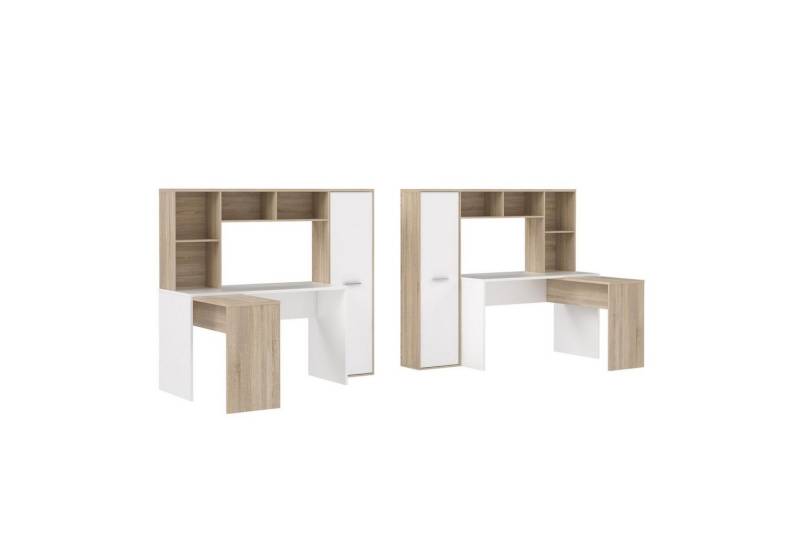 freiraum Schreibtisch Schreibtisch >Eilat< in - 173x152x116cm (BxHxT), 173 x 152 x 116 cm (B/H/T) von freiraum