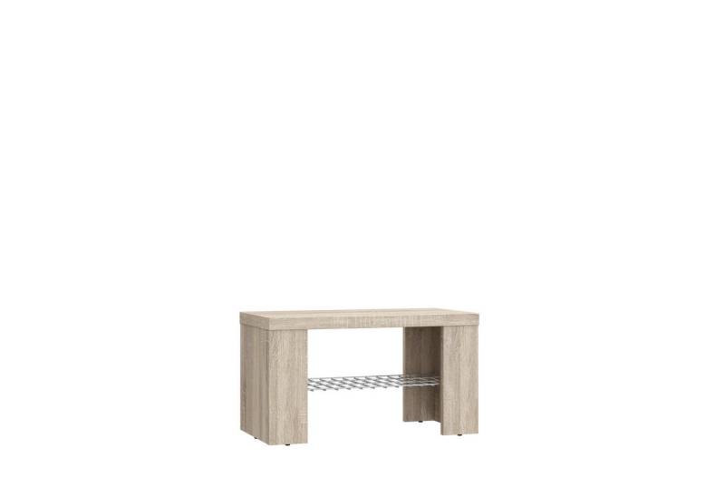 FORTE Schuhbank in beige - 69x38,9x34,8cm (BxHxT) von FORTE