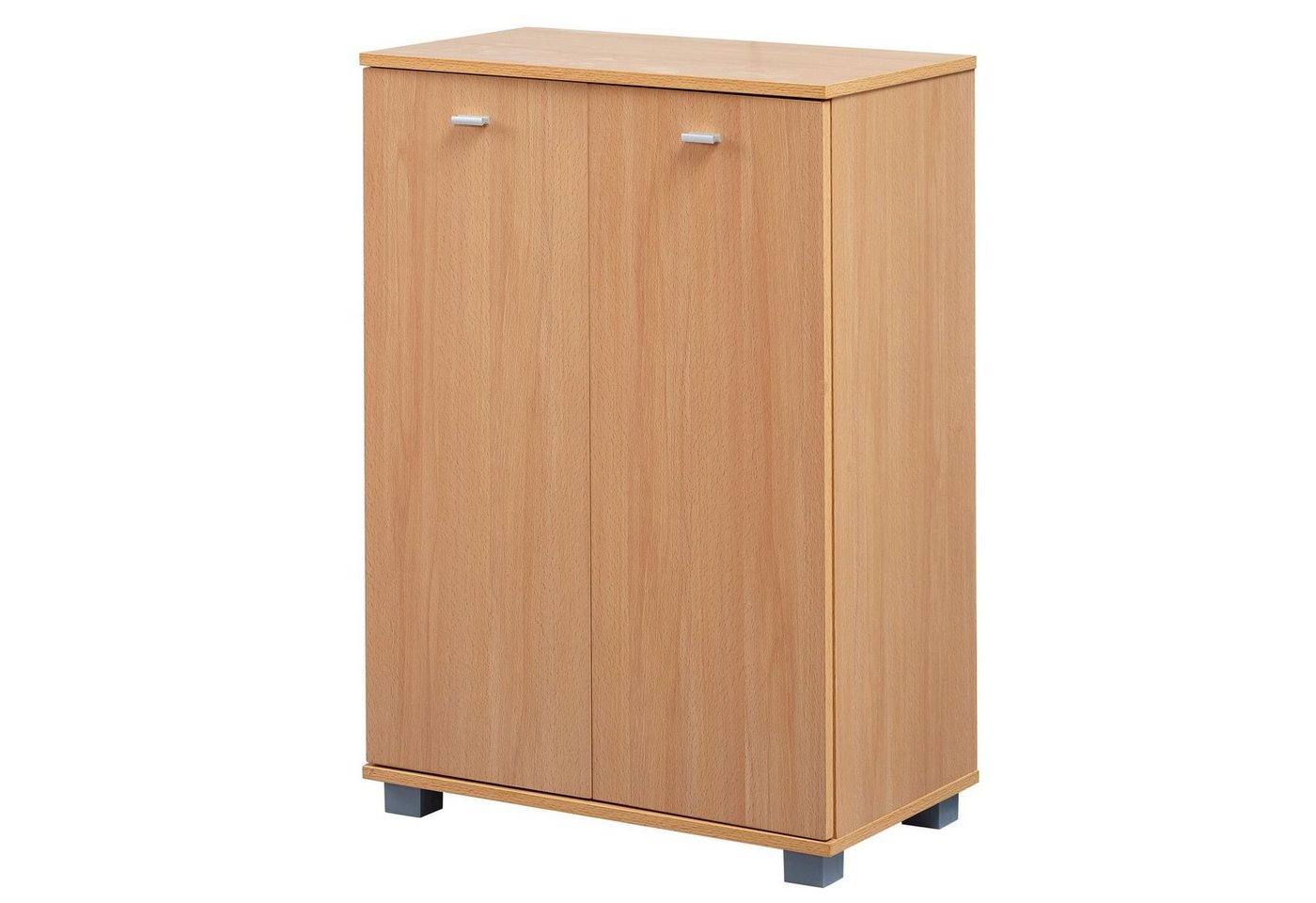 möbelando Schuhschrank Design Schuhschrank NIMES modern Holz Buche 12 Paar Schuhe 4 Fächer 2 35 x 90 x 60 cm (B/H/L) möbelando Schuhschrank Design Schuhschrank NIMES modern Holz Buche 12 Paar Schuhe 4 Fächer 2 35 x 90 x 60 cm (B/H/L) von möbelando