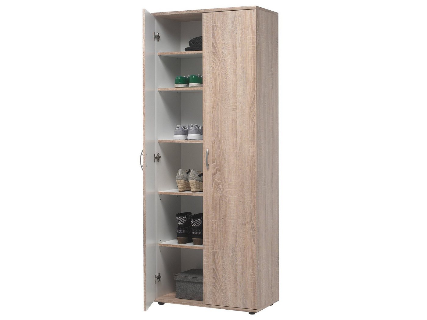 PREISBRECHER Schuhschrank Nolana 70 x 176 x 34 cm (B/H/T) PREISBRECHER Schuhschrank Nolana 70 x 176 x 34 cm (B/H/T) von PREISBRECHER
