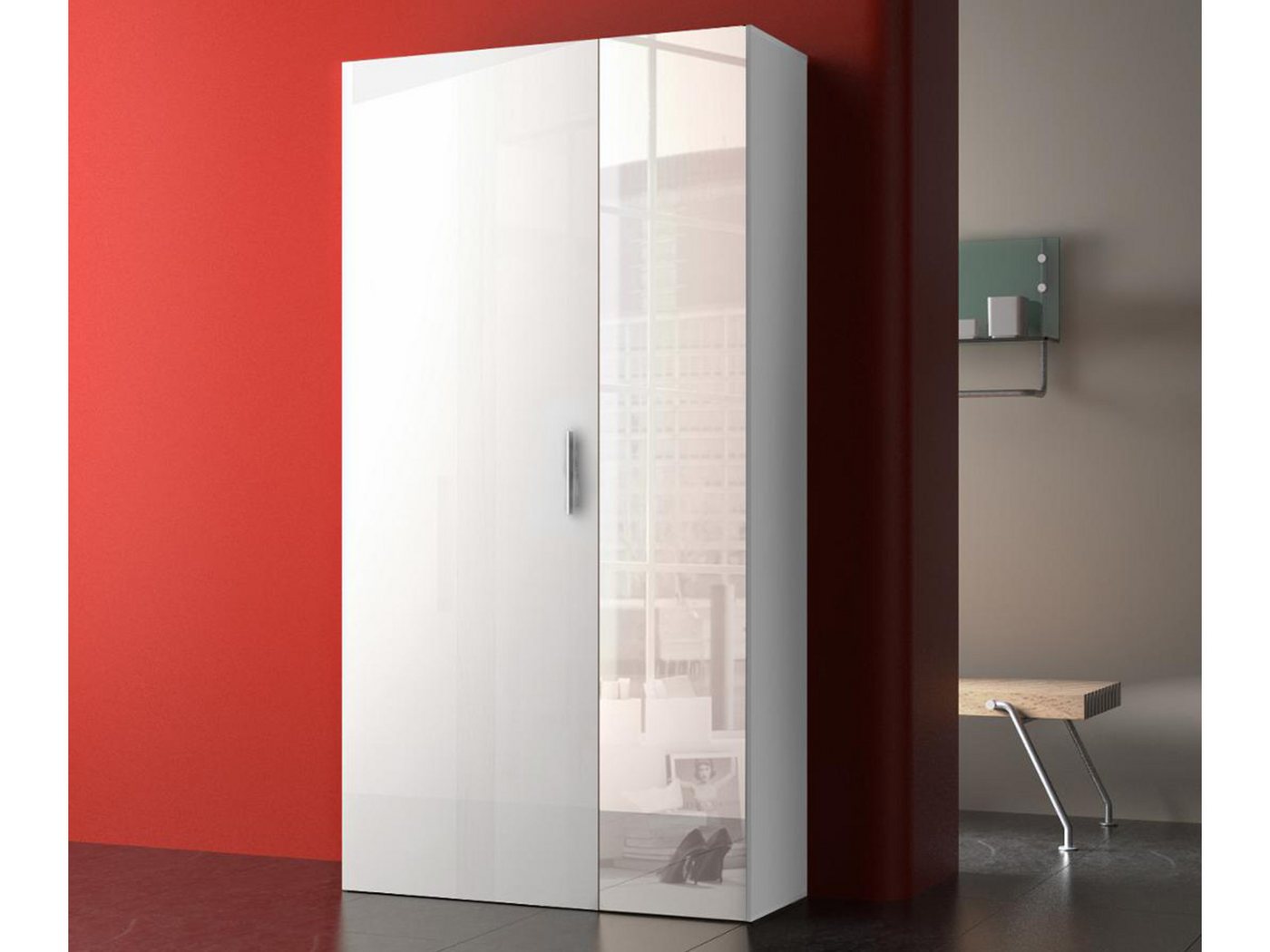 freiraum Schuhschrank Yonkers 99,9 x 190,5 x 36,3 cm (B/H/T) freiraum Schuhschrank Yonkers 99,9 x 190,5 x 36,3 cm (B/H/T) von freiraum