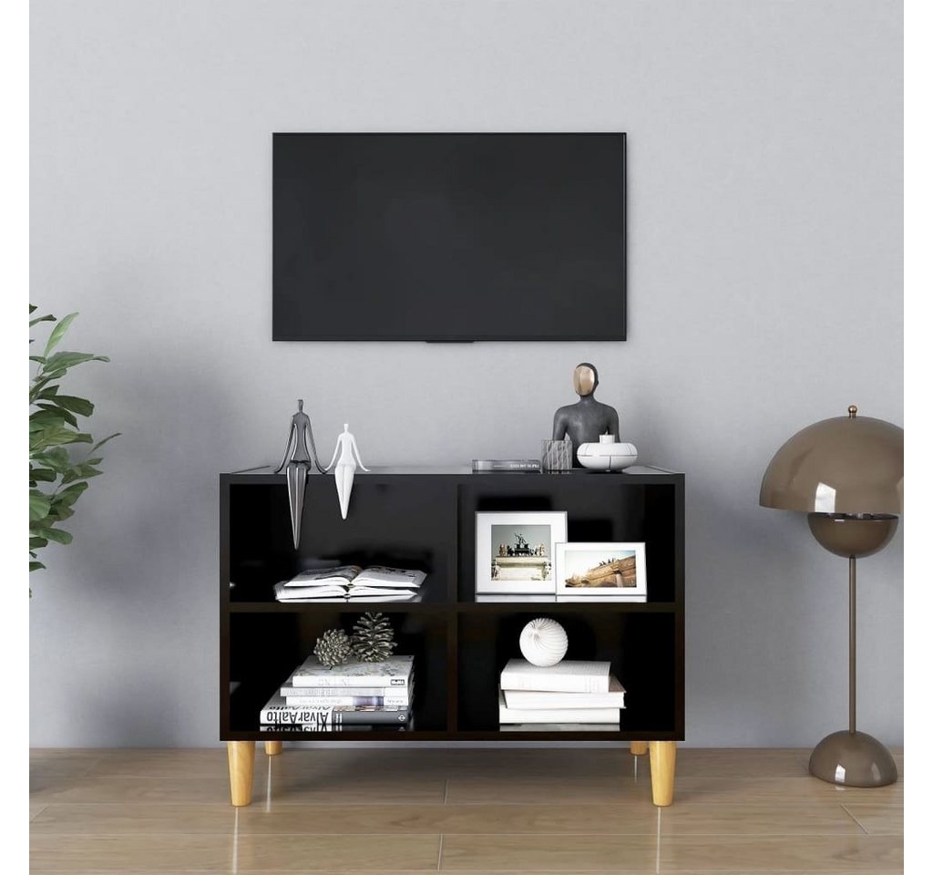 möbelando Sideboard 3009519 (LxBxH: 69,5x30x50 cm), in Schwarz von möbelando