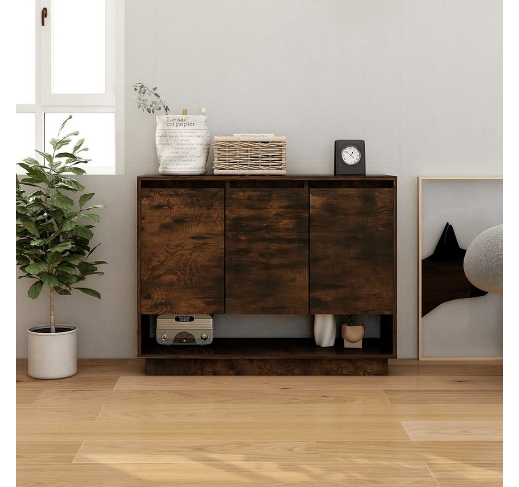 möbelando Sideboard 3013191 (LxBxH: 97x31x75 cm), in Räuchereiche von möbelando