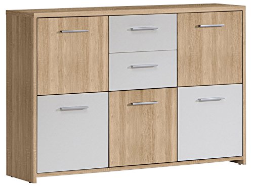 möbelando Sideboard Anrichte Standschrank Kommode Beistellschrank Schrank Odessa I von möbelando