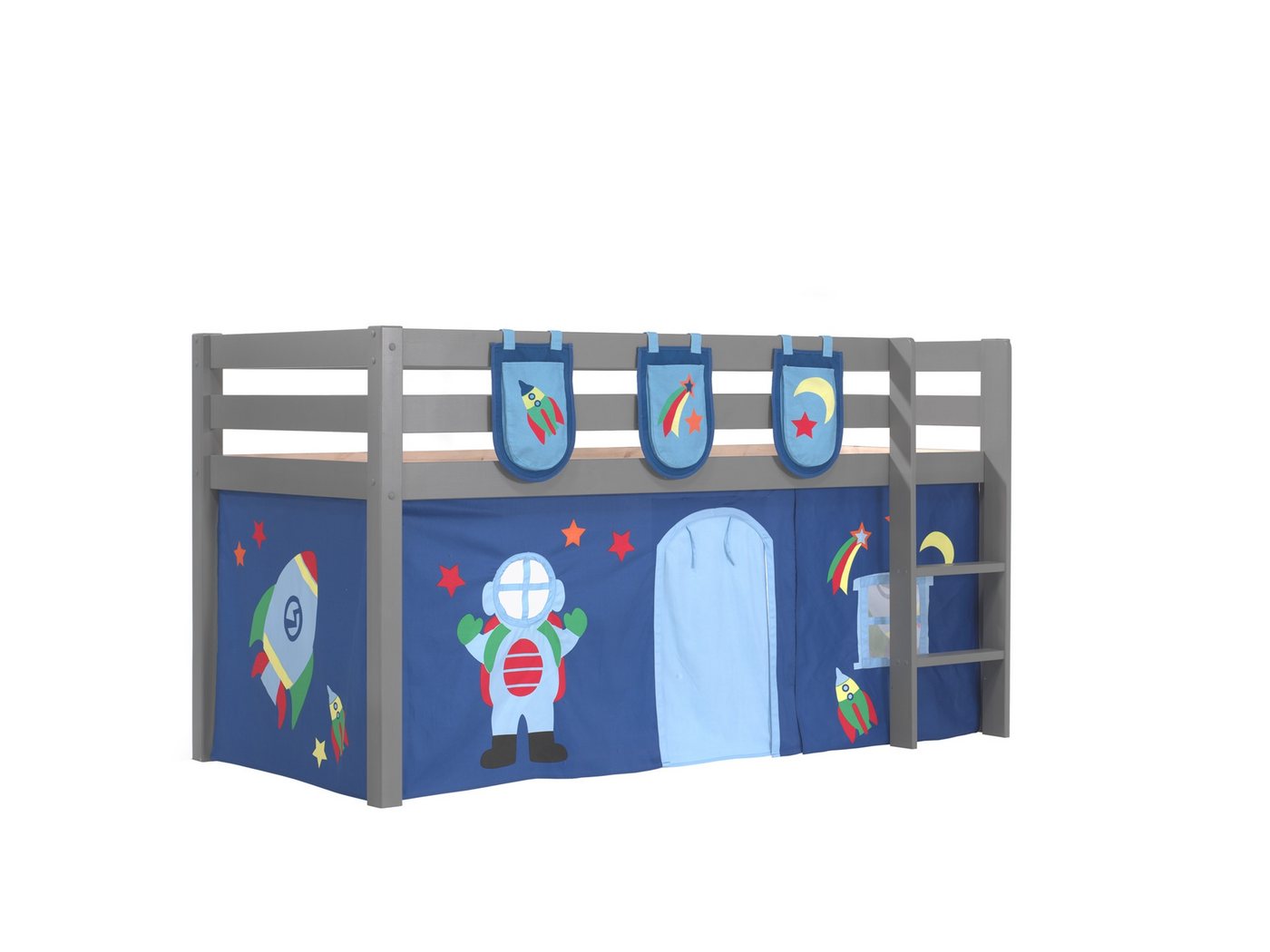 möbelando Spielbett PINO, 210 x 114 x 106 cm (B/H/T) von möbelando