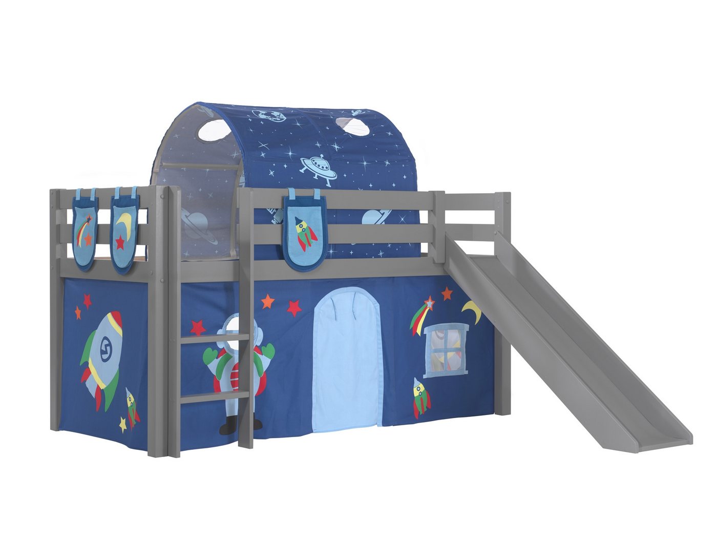 möbelando Spielbett PINO, 210 x 114 x 218 cm (B/H/T) möbelando Spielbett PINO, 210 x 114 x 218 cm (B/H/T) von möbelando