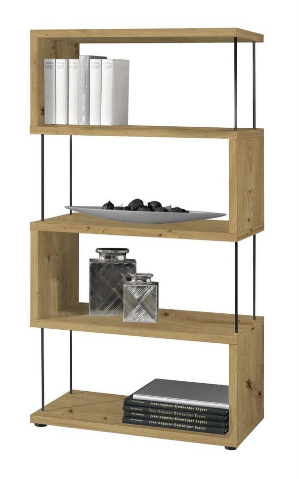 möbelando Standregal Drum, 66 x 126 x 33 cm (B/H/T) von möbelando