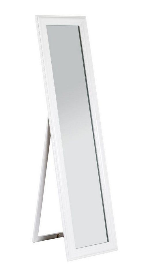 möbelando Standspiegel Miro 5, Standspiegel Rahmen aus MDF in weiß hochglanz, mit Verkaufsverpackung von möbelando