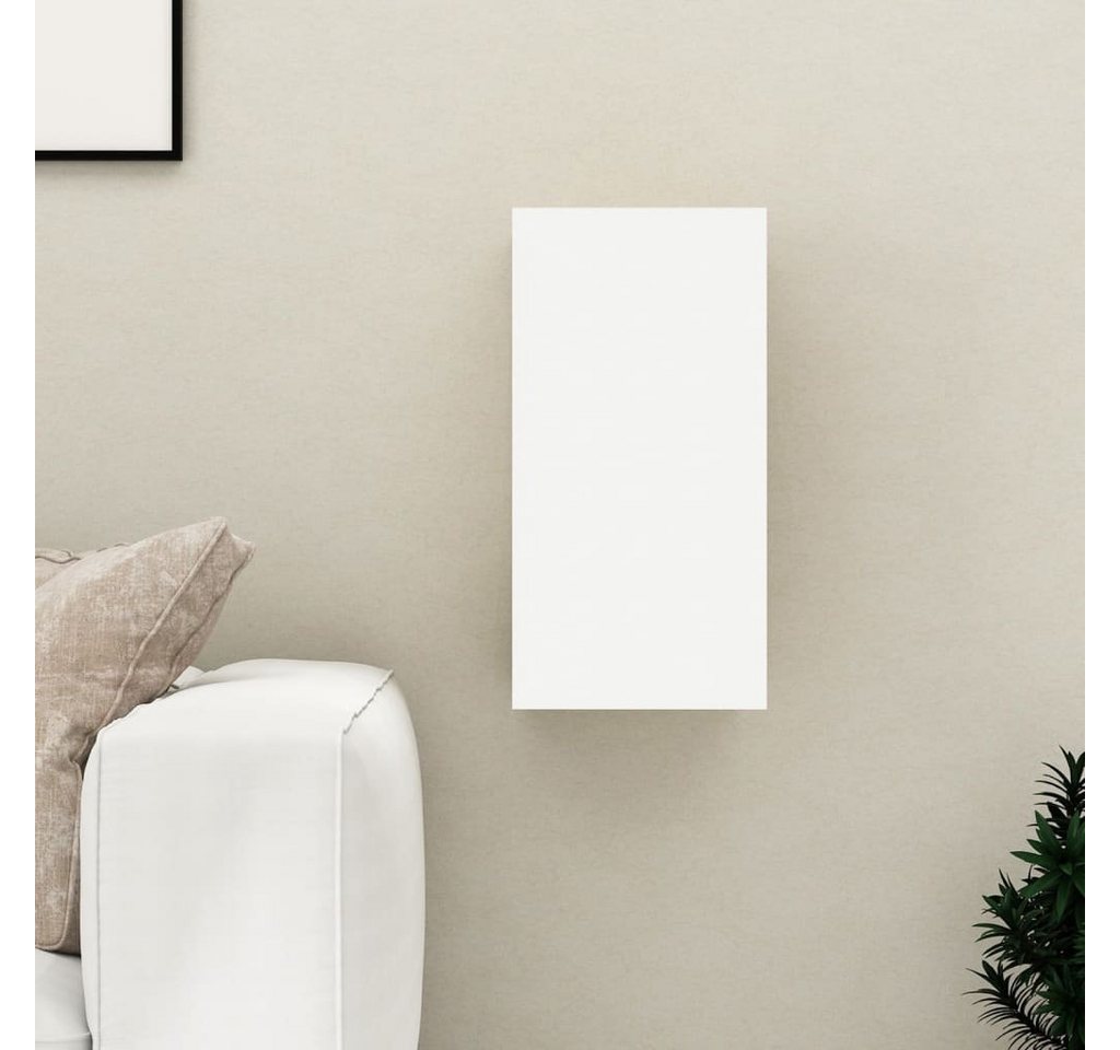 möbelando TV-Board Irxleben-I (B/H/T: 30x60x30 cm), in Weiß und Sonoma-Eiche von möbelando