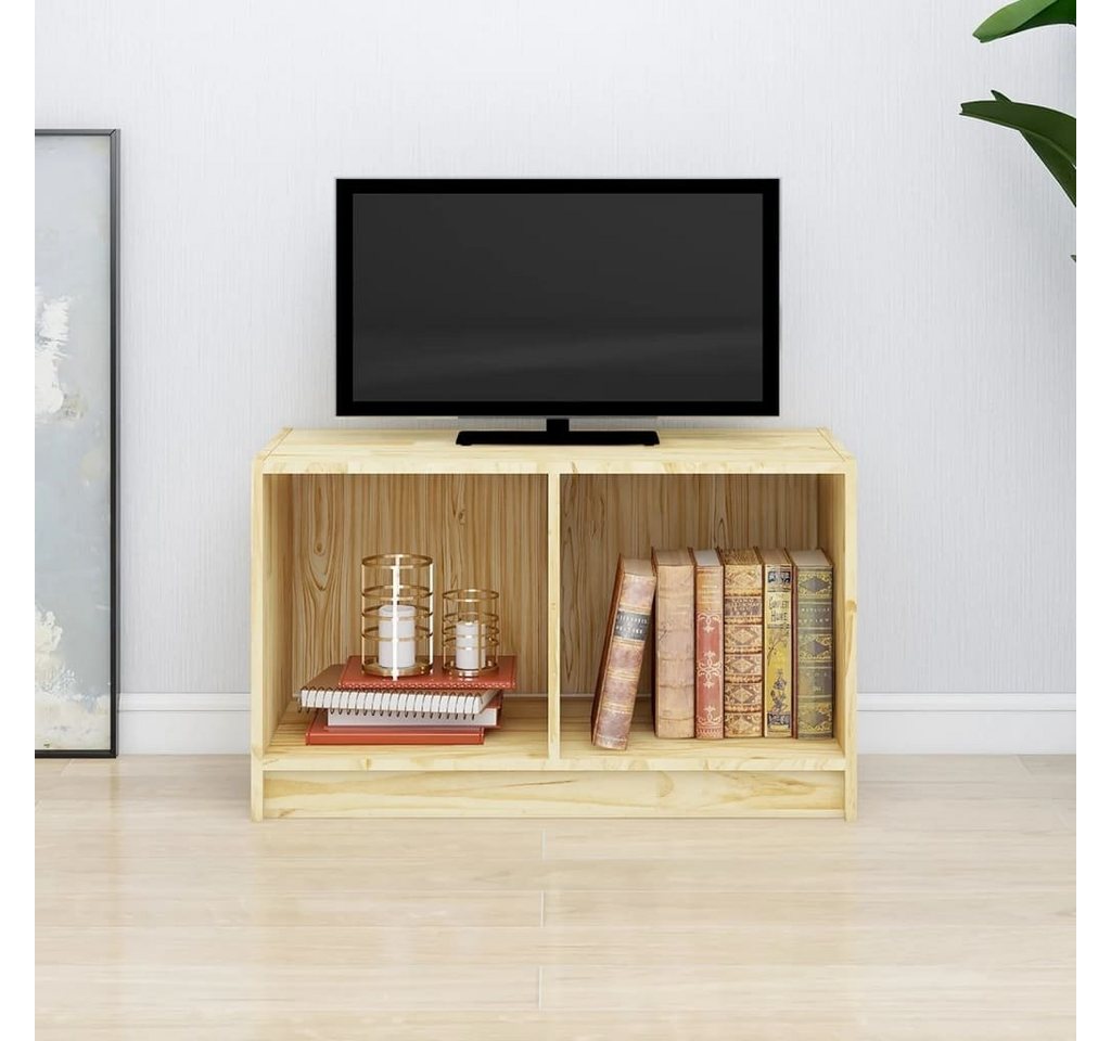 möbelando TV-Board Packebusch (L/B/H: 70x33x42 cm), aus Kiefer-Massivholz in natur von möbelando