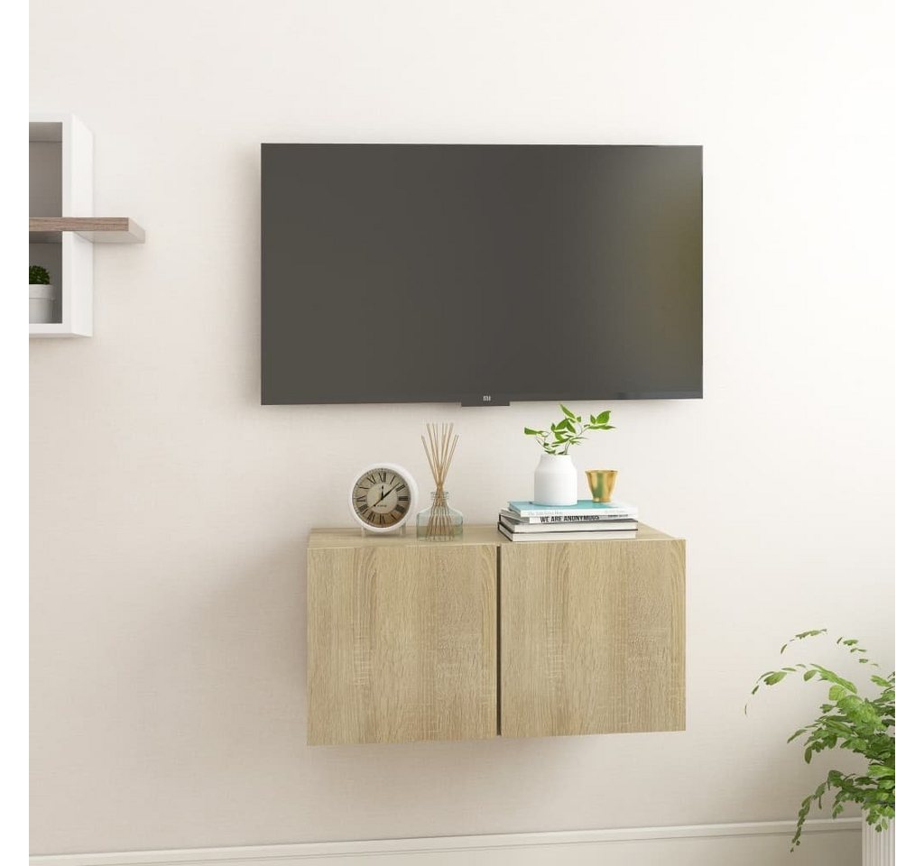 möbelando TV-Board Zerbst (BxHxT: 60x30x30 cm), in Sonoma-Eiche von möbelando
