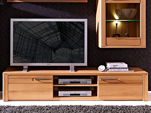 möbelando TV-Lowboard Unterschrank HiFi Schrank Fernsehtisch Sideboard Nature Plus I von möbelando