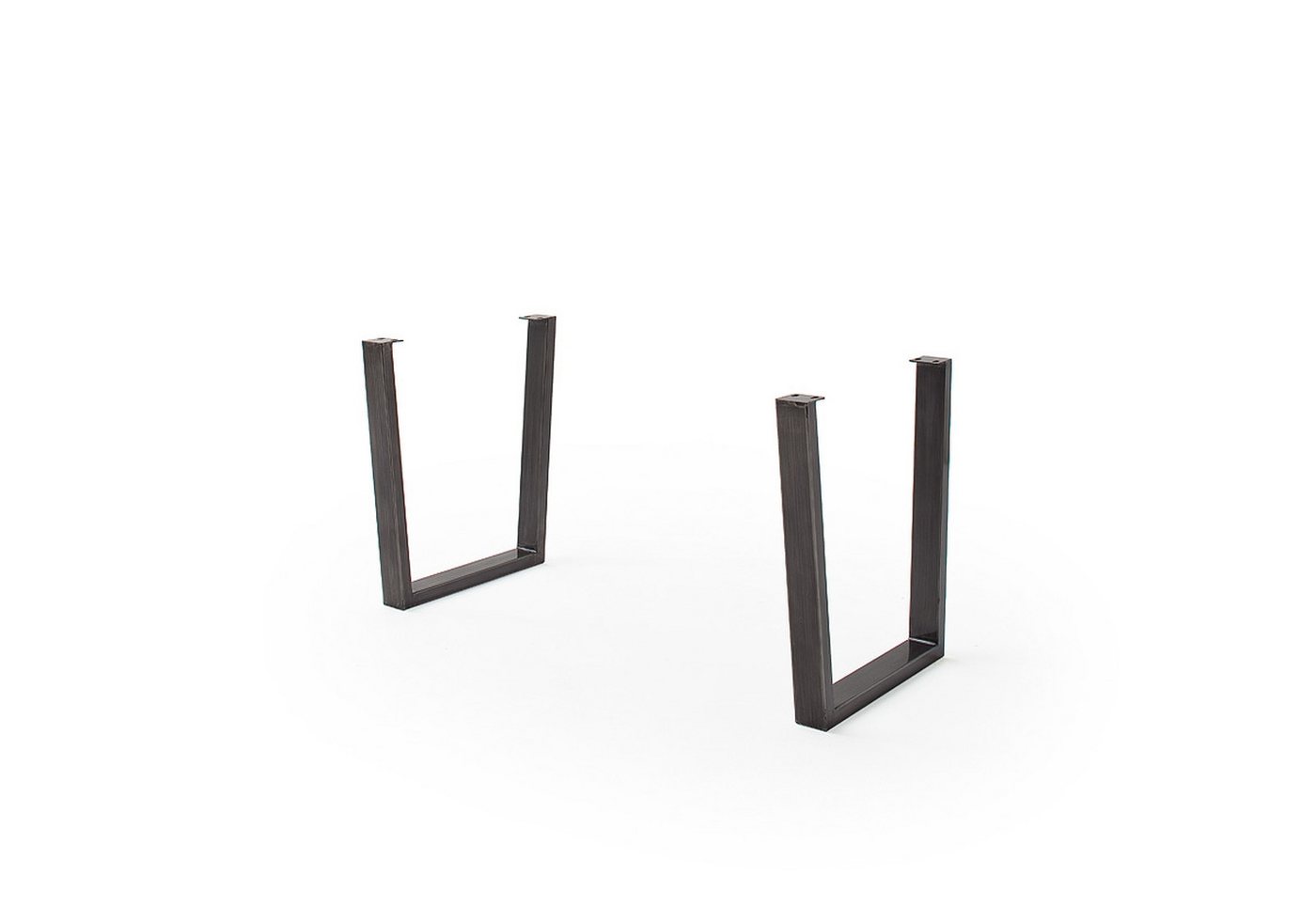 MCA living Tischgestell (2er-Set) in anthrazit - 73x74x8 (BxHxT) (2er-Set, 2-er Set) von MCA living