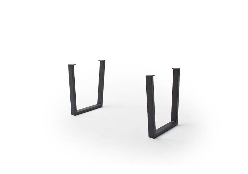 MCA living Tischgestell (2er-Set) in anthrazit - 73x74x8 (BxHxT) (2er-Set, 2-er Set) von MCA living
