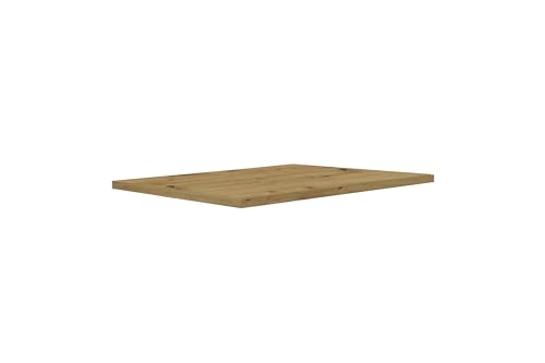 möbelando Tischplatte >Tables< in Artisan Eiche - 140x3,8x90cm (BxHxT) von möbelando