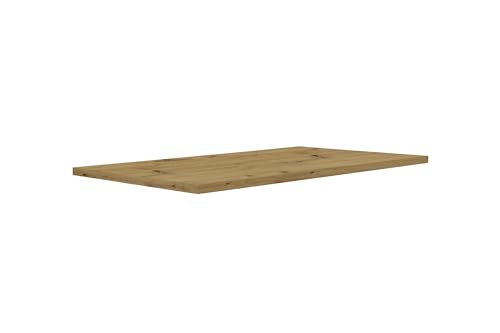 möbelando Tischplatte >Tables< in Artisan Eiche - 160x3,8x90cm (BxHxT) von möbelando