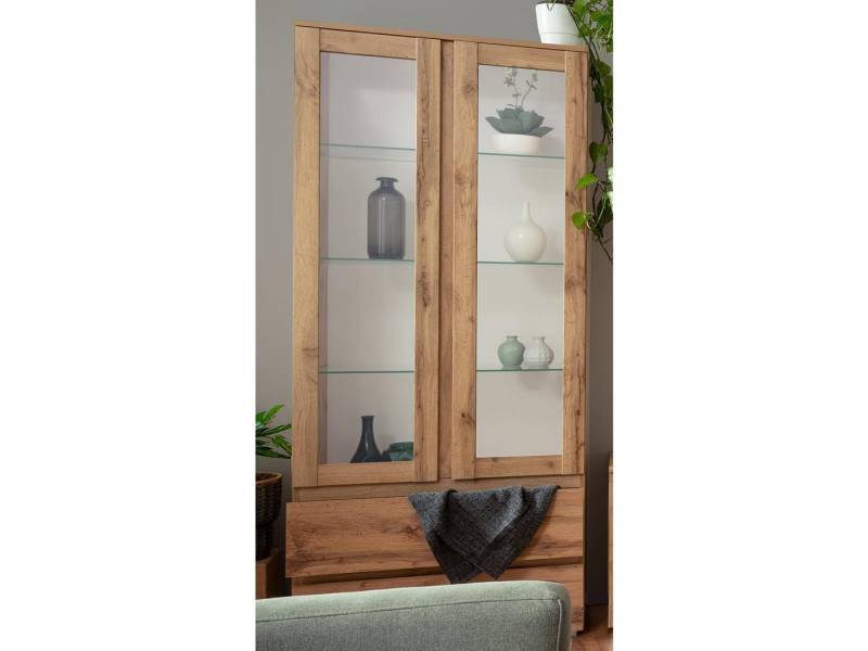 freiraum Vitrine Ravenna 80 x 191 x 40 cm (B/H/T) von freiraum