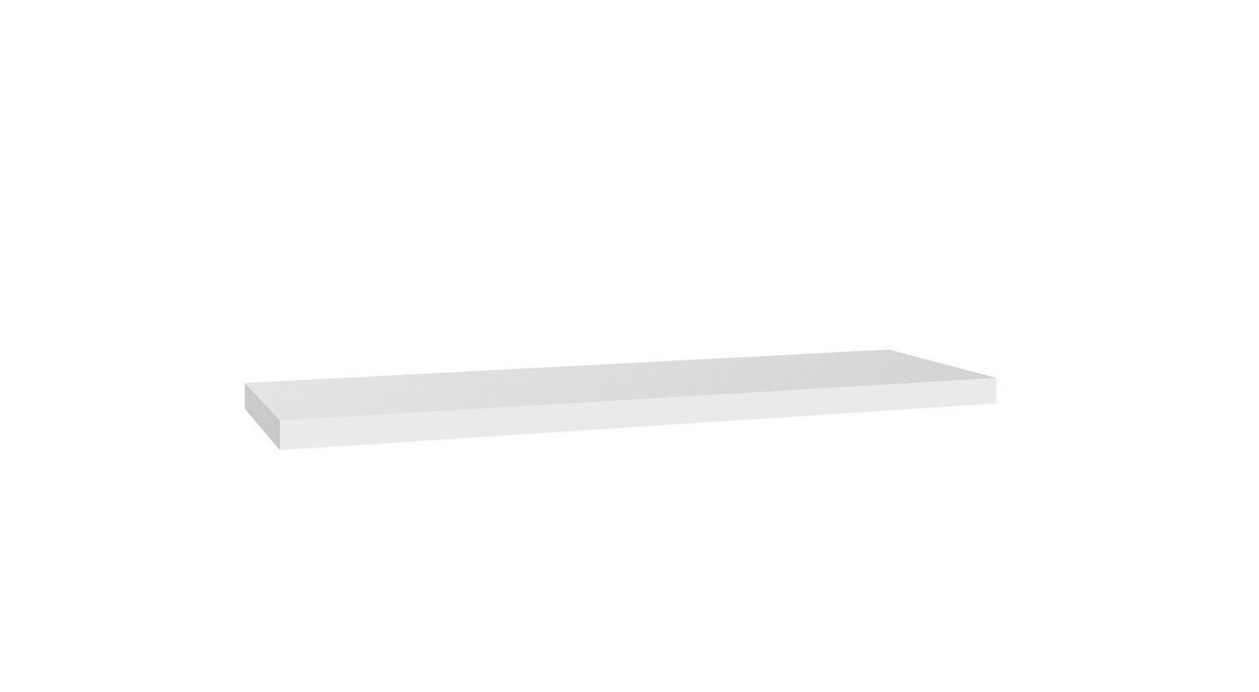 freiraum Wandboard Rocky, BxHxT: 78x3x25 cm, in WEISS + LIGHT GREY von freiraum