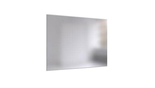 möbelando Wandspiegel >MRK Multiraumkonzept< 99x67 cm in Weiß, moderner Stil, ideal für Flur, Garderobe, Büro, Made in Germany, montiert geliefert, stabil und pflegeleicht möbelando Wandspiegel >MRK Multiraumkonzept< 99x67 cm in Weiß, moderner Stil, ideal für Flur, Garderobe, Büro, Made in Germany, montiert geliefert, stabil und pflegeleicht von möbelando